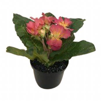 salg af Kunstig pink primula, H15 cm.