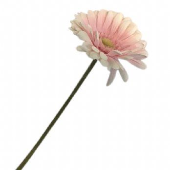 salg af Kunstig lyserød gerbera, H50 cm.