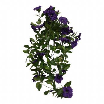 salg af Kunstig lilla hængepetunia, L85 cm.