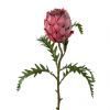 salg af Kunstig protea, pink - 62 cm.