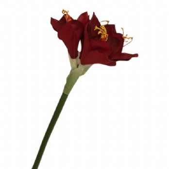 salg af Kunstig rød amaryllis, H60 cm.