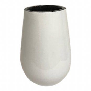 salg af Vase blank hvid - ø13*h25 cm.